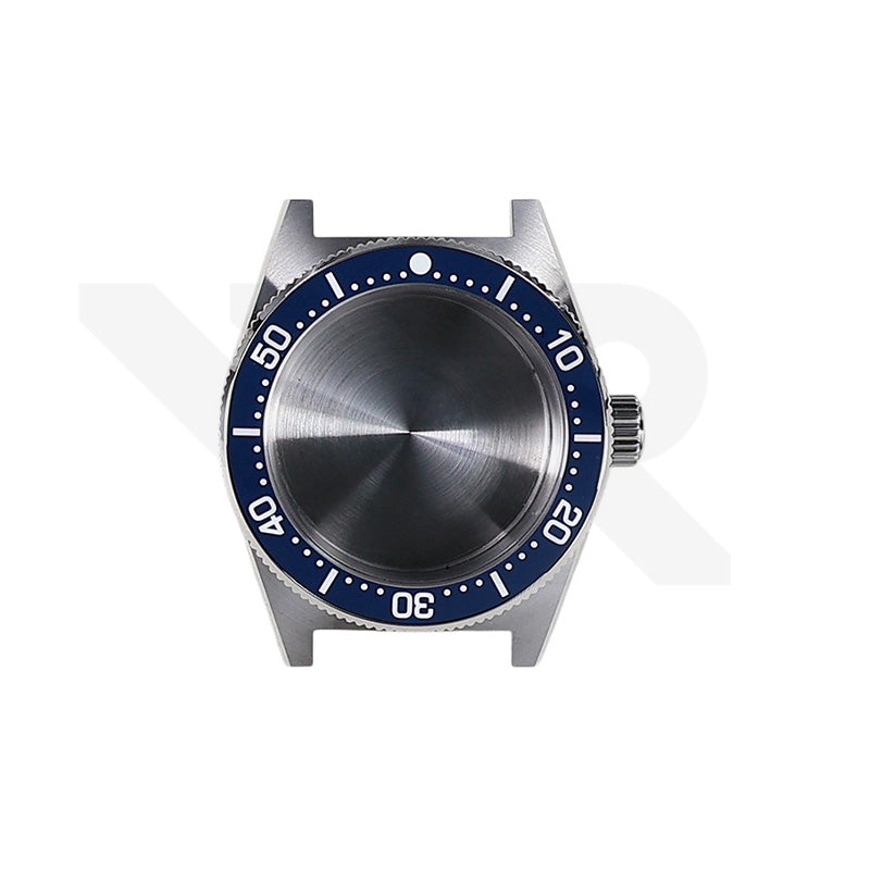 62MAS Case Set for Seiko Mod: 62MAS Style Navy Blue Ceramic Bezel Insert