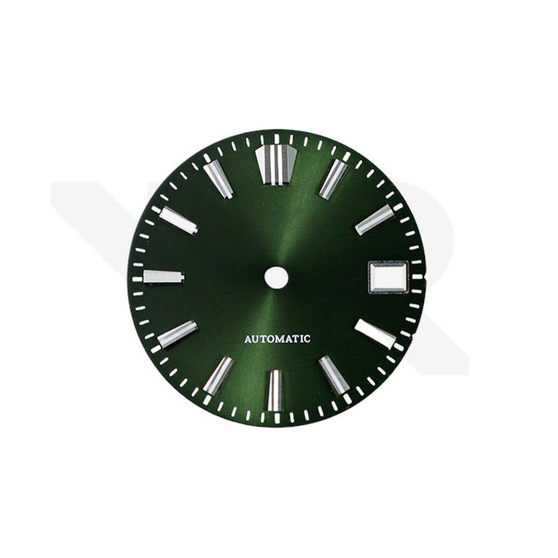 Dark Green Sunburst GS Dial for Seiko Mod: GS Indices