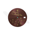 Relax Sunburst Dial V2 for Seiko Mod: Brown / Gold