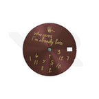 Relax Sunburst Dial V2 for Seiko Mod: Brown / Gold