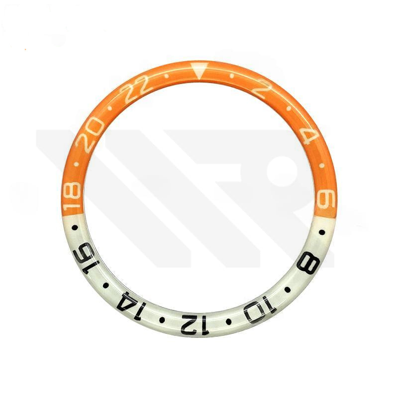 Resin Full Lume Flat Bezel Insert for SKX/SRPD Seiko Mod