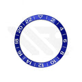GMT Aluminium Sloped Bezel Insert for SKX/SRPD Seiko Mod - Midnight Blue