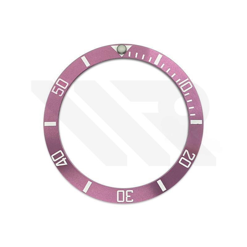 Sub Style Aluminium Sloped Bezel Insert for SKX/SRPD - Pink