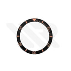SUB Style Ceramic Sloped Bezel Insert for SKX/SRPD: Black/Bronze