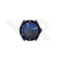 Sandblasted Black SKX 3 O'clock Case Set for Seiko Mod: Black Blue Submarine Diver Style