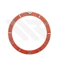 Carbon Fiber Sloped Bezel Inserts for SKX/SRPD - Sub Style (Orange)