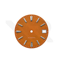 Load image into Gallery viewer, Frosted Finishing Dial for Seiko Mod: GS Style Burnt Orange
