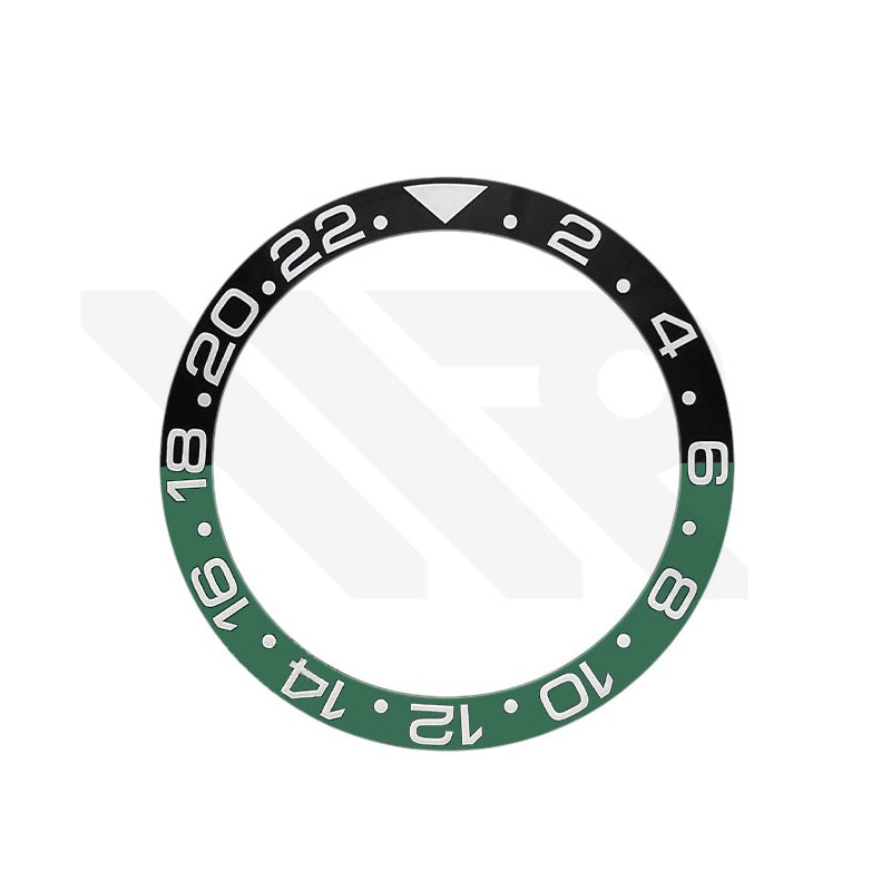 Luminous GMT-24 Ceramic Sloped Bezel Insert for SKX/SRPD - Sprite