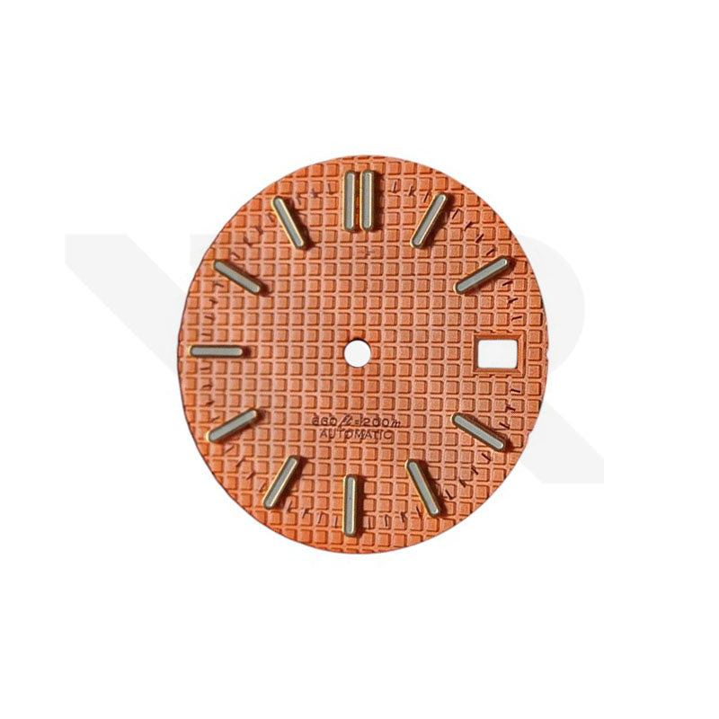 RO Diver Watch Waffle Dial for Seiko Mod
