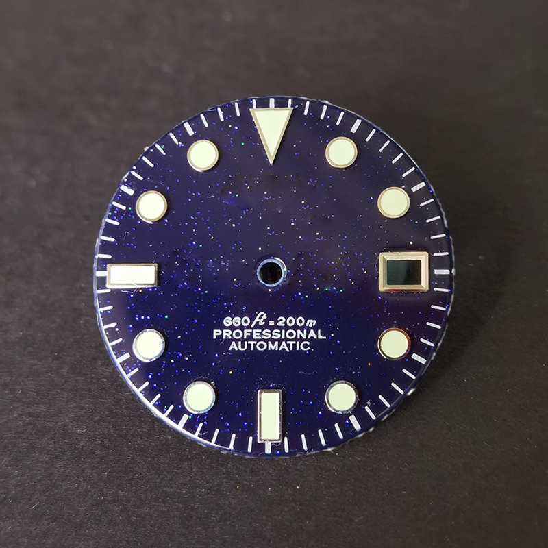 Blue Stone Dial for Seiko Mod