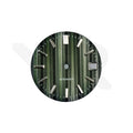 Cotes de Geneve Style Dial for Seiko Mod - Green GS Style Silver Indices