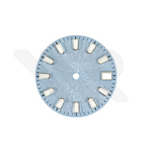 Carica l&#39;immagine nel visualizzatore di Gallery, Ruptured Textured Dial for Seiko Mod: Icy Blue
