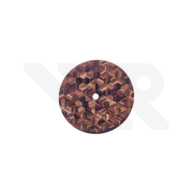 Tessellation Geometric Style Dial for Seiko Mod: Teak Brown