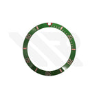 Blackbay Style Ceramic Sloped Bezel Insert for SKX/SRPD: Green/Rose Gold