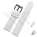Nylon Diver Strap for Seiko 5 Street Fighter SRPF19K1 / SRPF20K1 - White