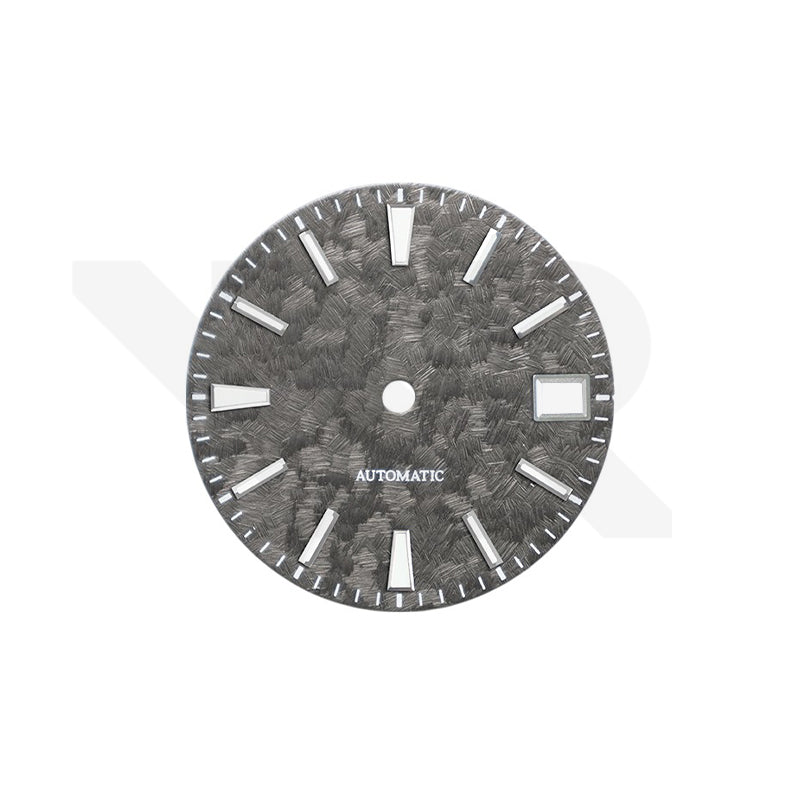 Sea of Cloud GS Dial for Seiko Mod: Slate Frost with GS Indices