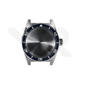 62MAS Case Set for Seiko Mod: 62MAS Style Black Ceramic Bezel Insert