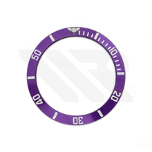 Load image into Gallery viewer, Sub Style Aluminium Sloped Bezel Insert for SKX/SRPD - Purple
