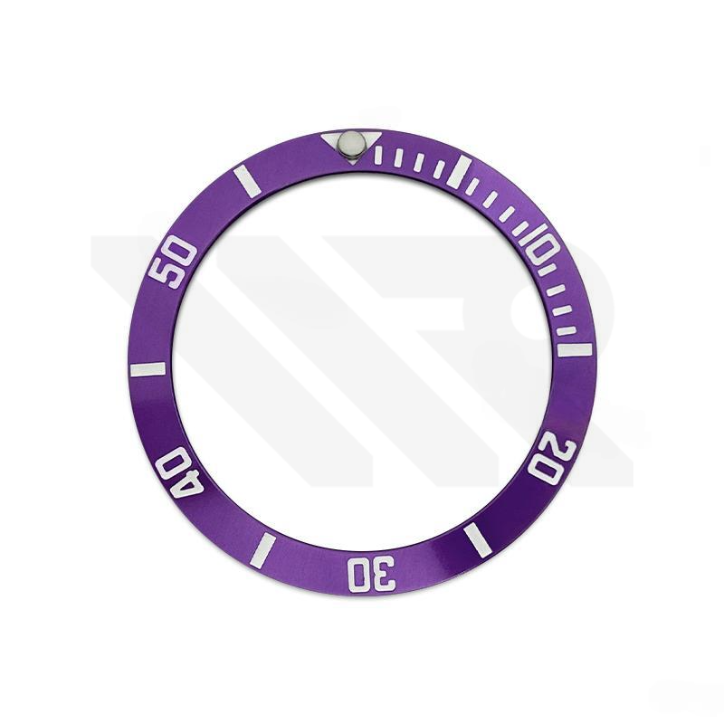 Sub Style Aluminium Sloped Bezel Insert for SKX/SRPD - Purple