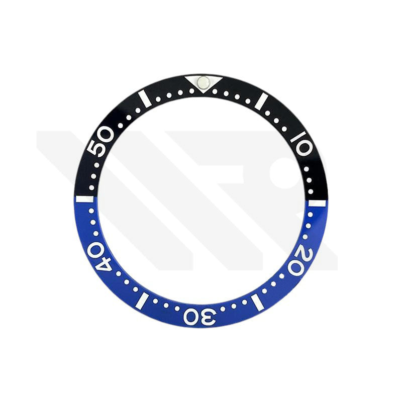 Ceramic Flat Bezel Inserts for SKX013 / SKX015 - Batman