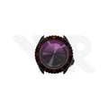 Sandblasted Black SKX Case Set for Seiko Mod: Black Red Dual Time GMT Style