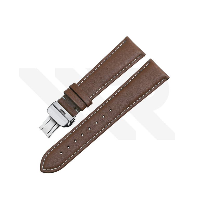 Replacement Leather Strap Compatible with Tissot Gentleman Powermatic 80 T127407A / T127410A