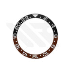 Luminous GMT-24 Ceramic Sloped Bezel Insert for SKX/SRPD - Root Beer