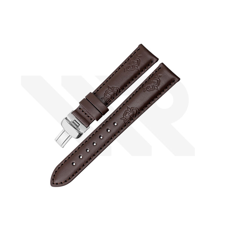 Replacement Leather Strap Compatible with Tissot Lady Heart T050207A / T050210A