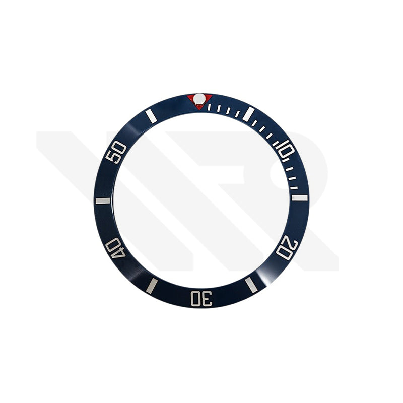 Blackbay Style Ceramic Sloped Bezel Insert for SKX/SRPD: Navy/White