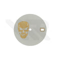 Mattes weißes Zifferblatt der Skull-Serie für Seiko Mod