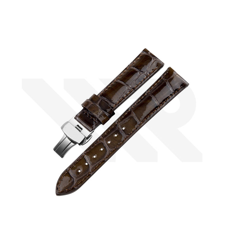 Replacement Leather Strap Compatible with Tissot Chemin des Tourelles Powermatic 80 Ladies T099207A