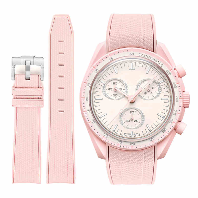 Rubber Strap Compatible with Omega x Swatch MoonSwatch