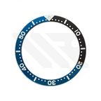 SKX007 Aluminium Flat Bezel Insert for SKX/SRPD - Black/Blue