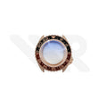 Sandblasted Rose Gold SKX Case Set for Seiko Mod: Root Beer GMT Master Style