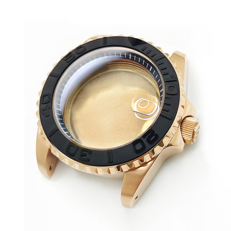 YM Oyster Style Brushed Case Set for Seiko SKX / SRPD Mod: Rose Gold