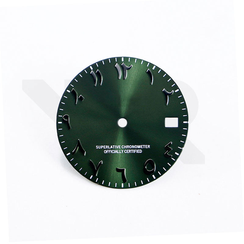 Arabic Indices Watch Dial for Seiko Mod