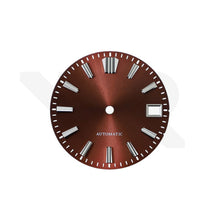 Load image into Gallery viewer, Copper Brown Sunburst GS Dial for Seiko Mod: GS Indices
