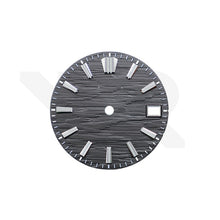 Load image into Gallery viewer, GS White Birch Style Ash Gray Dial for Seiko Mod: Silver GS Style Indices
