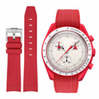 Rubber Strap Compatible with Omega x Swatch MoonSwatch