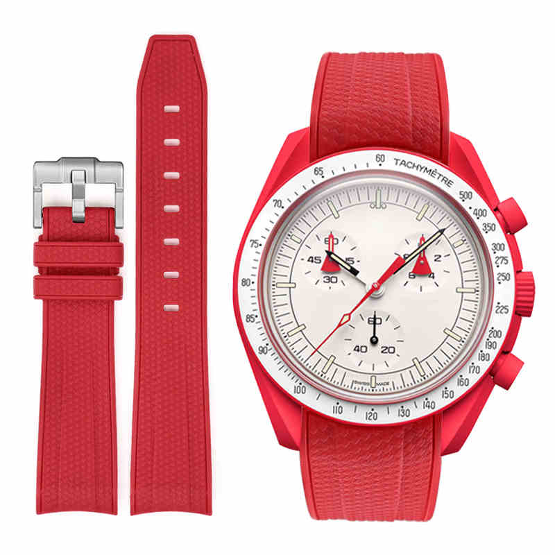 Rubber Strap Compatible with Omega x Swatch MoonSwatch
