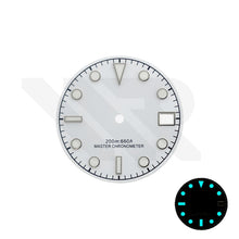 Afbeelding in Gallery-weergave laden, Blackbay Style Diver Dial for Seiko Mod: Matte White
