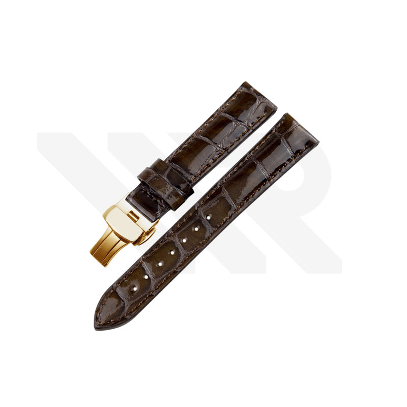 Replacement Leather Strap Compatible with Tissot Chemin des Tourelles Powermatic 80 Ladies T099207A