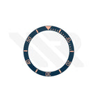 SUB Style Ceramic Sloped Bezel Insert for SKX/SRPD: Navy/Bronze