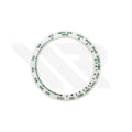 Daytona Style Replacement Ceramic Bezel Insert for Rolex 116500: White/Green