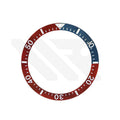 Ceramic Sloped Diver Bezel Insert for SKX / SRPD Seiko Mod: Red/Navy