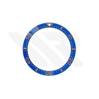 Seiko Style Diver Ceramic Flat Bezel Insert for SKX / SRPD - Blue-Orange