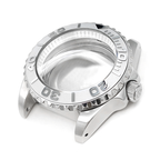 YM Oyster Style Brushed Case Set for Seiko SKX / SRPD Mod: Silver