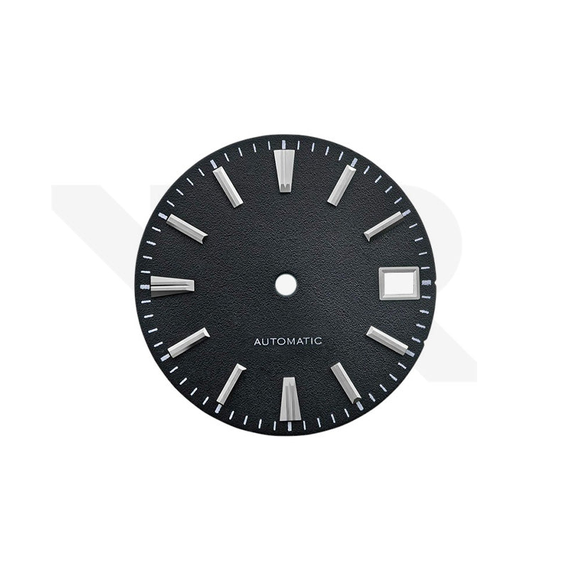 Frosted Finishing Dial for Seiko Mod: GS Style Black