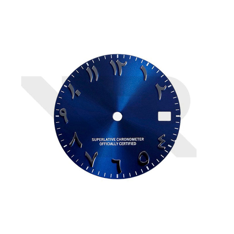 Arabic Indices Watch Dial for Seiko Mod
