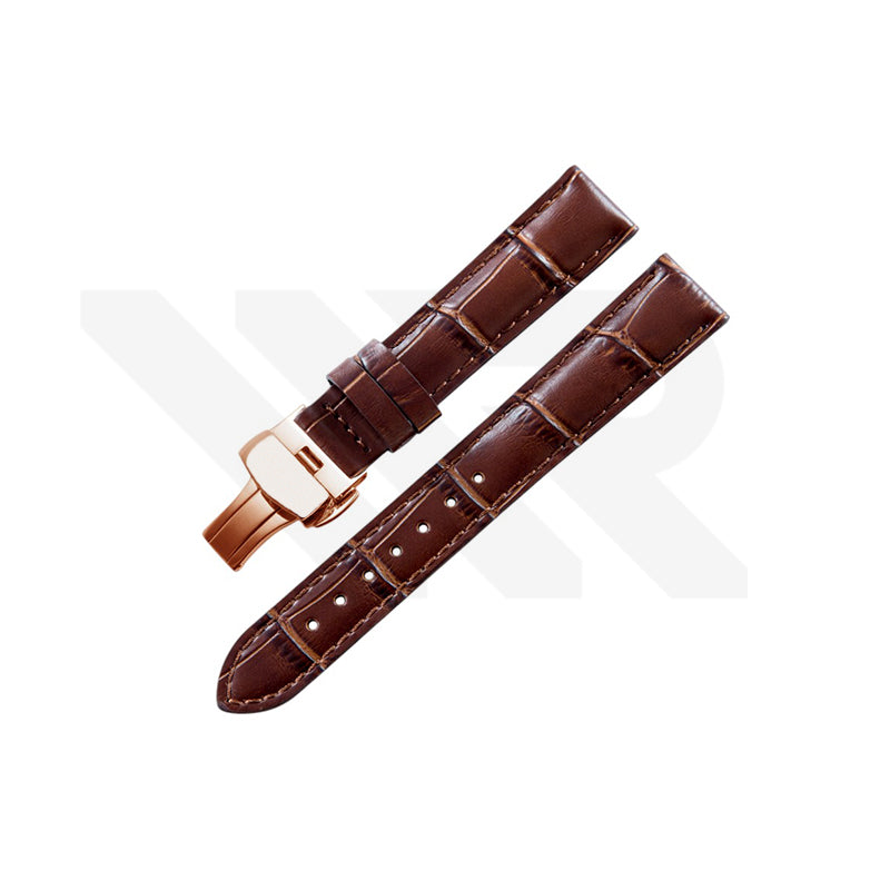 Replacement Leather Strap Compatible with Tissot Chemin des Tourelles T099207A